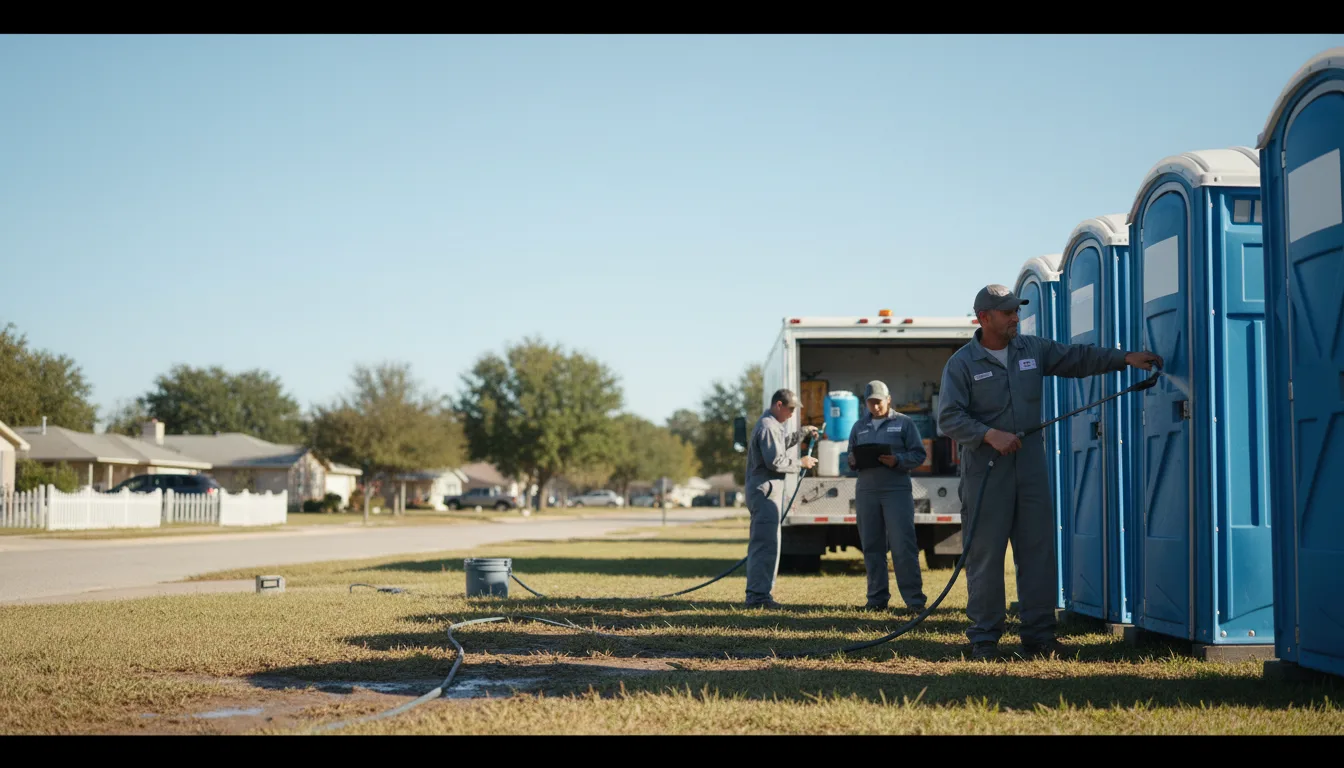 Long-Term Portable Toilet Rental in Fayetteville, GA near me